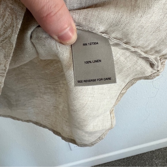 John Mark Linen Lagenlook Coastal Blouse Size XL - Picture 7 of 8